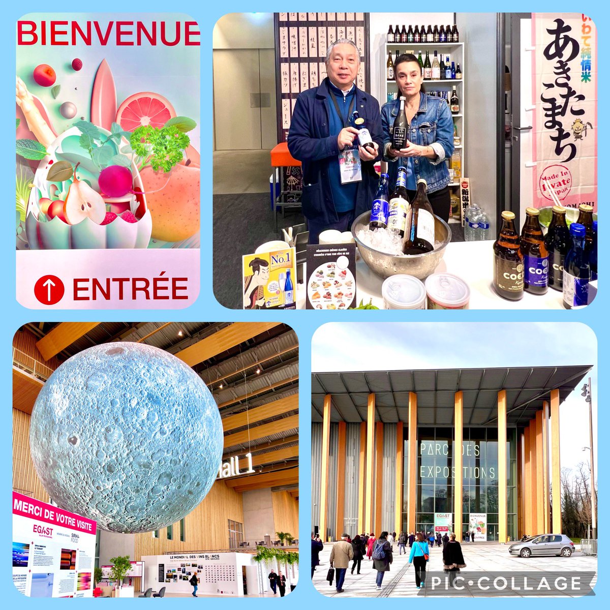 Maryam Masure Bahadori working vigorously , promoting Premium Sake at EG/+ST Salon Professionnel at Parc des Expositions in Strasbourg🌸

#foodexfr #atelierdusake 
#mondialvinsblancs #lemondialdesvinsblancs
#japanesefood #internationaldrinksspecialists