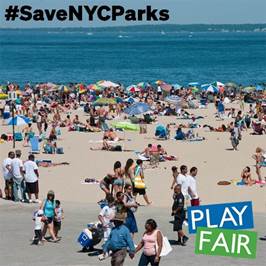 Did you know? @NYCParks cares for 14 miles of beaches, beloved by NYers escaping record-breaking summer heat. Proposed Parks budget cuts mean understaffed beaches, pools, parks and playgrounds when we need them the most.
Join #PlayFair to #SaveNYCParks: bit.ly/no-cuts-to-nyc…