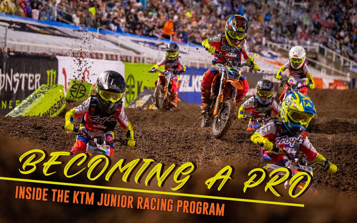 KTM calls to some of the finest riders in the world, and yet this begs the question: Where exactly do these riders come from? Or rather, when? A peek into the KTM Junior Racing Program will give us a clue: adventuremotorcycle.com/industry/ktm-j… #advmoto