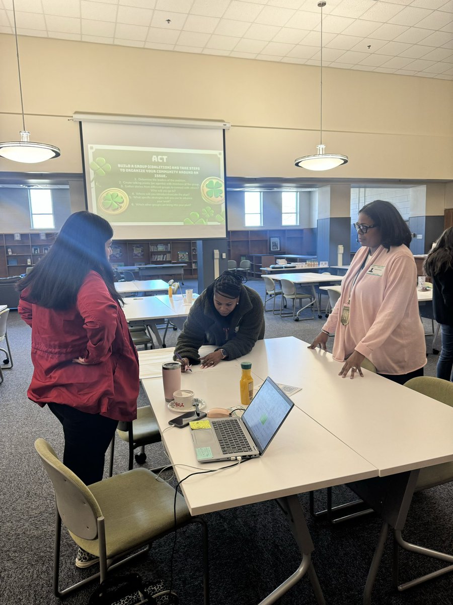 This morning Henrico HEROES coordinators discuss how to help youth build collective power to advocate for community issues. #youthvoice #youthadvocacy #mentoring