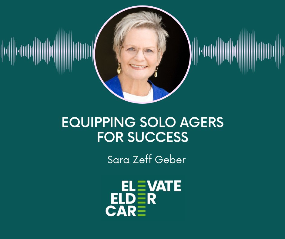 More people are aging without the support of spouses or adult children. @LifeEncore joins the podcast this week to talk through strategies for solo agers to thrive no matter their life stage or needs thegreenhouseproject.org/podcast/