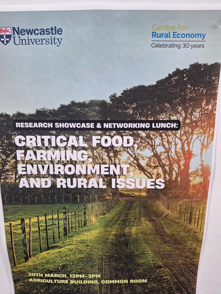 Sally Shortall (@sally_shortall) on Twitter photo Delighted at the high level of interest in our showcasing event highlighting our research on farming, Food, environment and Rural <a href="/cretweeting/">Centre for Rural Economy</a> @MBythell <a href="/Sage_NCL/">Faculty of Science, Agriculture & Engineering</a> <a href="/SciencesNCL/">Sciences at Newcastle</a> @PolicyNCL Delighted at the high level of interest in our showcasing event highlighting our research on farming, Food, environment and Rural <a href="/cretweeting/">Centre for Rural Economy</a> @MBythell <a href="/Sage_NCL/">Faculty of Science, Agriculture & Engineering</a> <a href="/SciencesNCL/">Sciences at Newcastle</a> @PolicyNCL