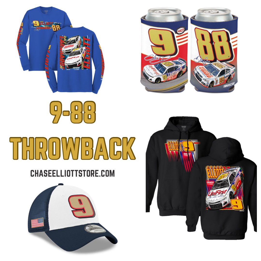 IT MAY BE THE BEST YET FOR @TooToughToTame 💛💛💛 🛒➡️ store.chaseelliott.com/collections/88… #di9 | #ChaseElliott | #CE | #DarlingtonThrowback | #NASCAR