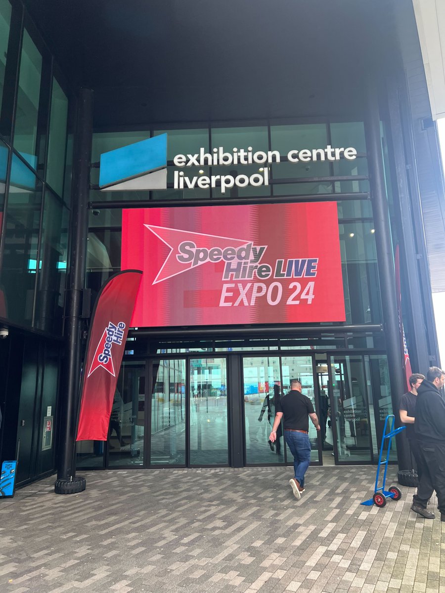 Thrilled to be a proud sponsor of this year's @WeAreSpeedy Hire Live Expo! 🙌