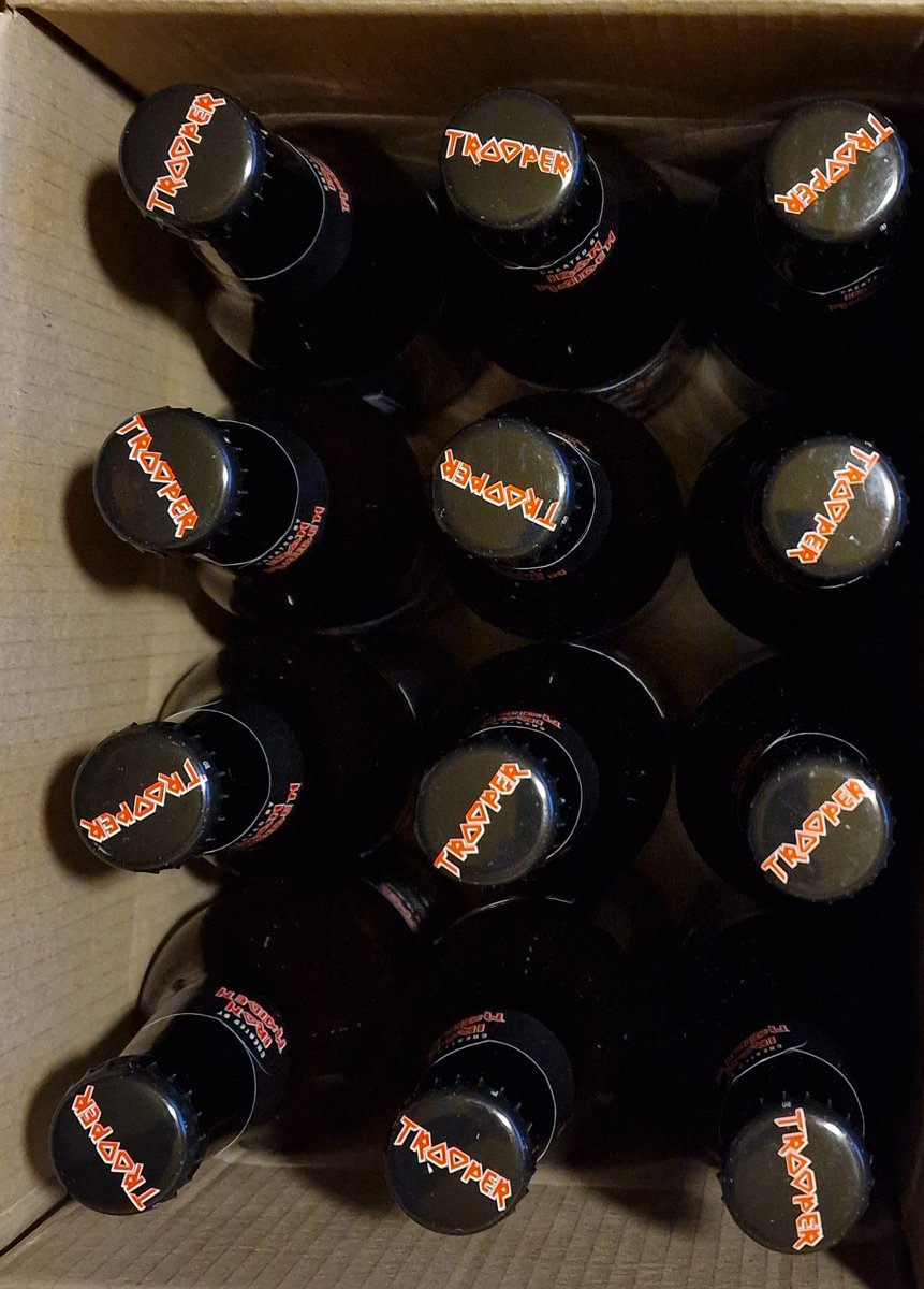 rocksasuna's tweet photo. Recibida y catada la nueva @IronMaidenBeer basque ale by @LaSalveBilbao #basqueale #Trooper @IronMaiden #OneMoreBeer https://t.co/FUuMLLB7c8