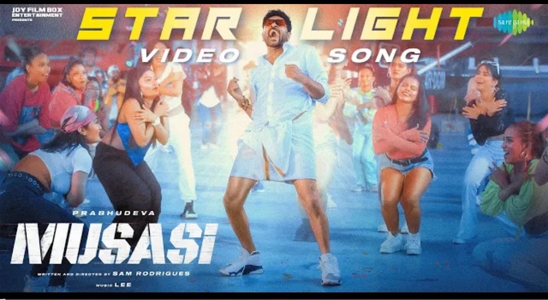 #Musasi First Single #StarLight Video Song Out Now 🔥

Link - youtu.be/7hLRRDpPeXk?si…

#Prabhudeva #JohnVijay #VTVGanesh #LEE #SamRodrigues

Soon in Cinemas !!
