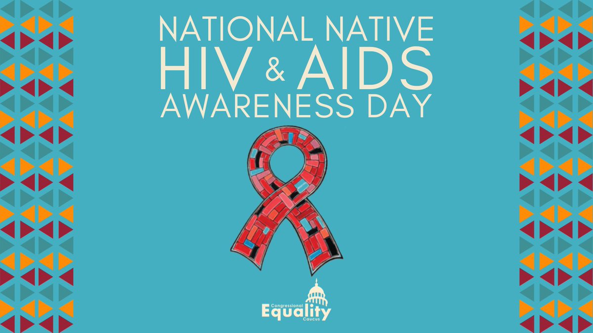 Native Americans are more than 2x more likely than white Americans to be diagnosed with HIV.

Together, we can make meaningful public health investments in Native communities to ensure EVERY community has the resources they need to fight back against HIV & AIDS. #NNHAAD