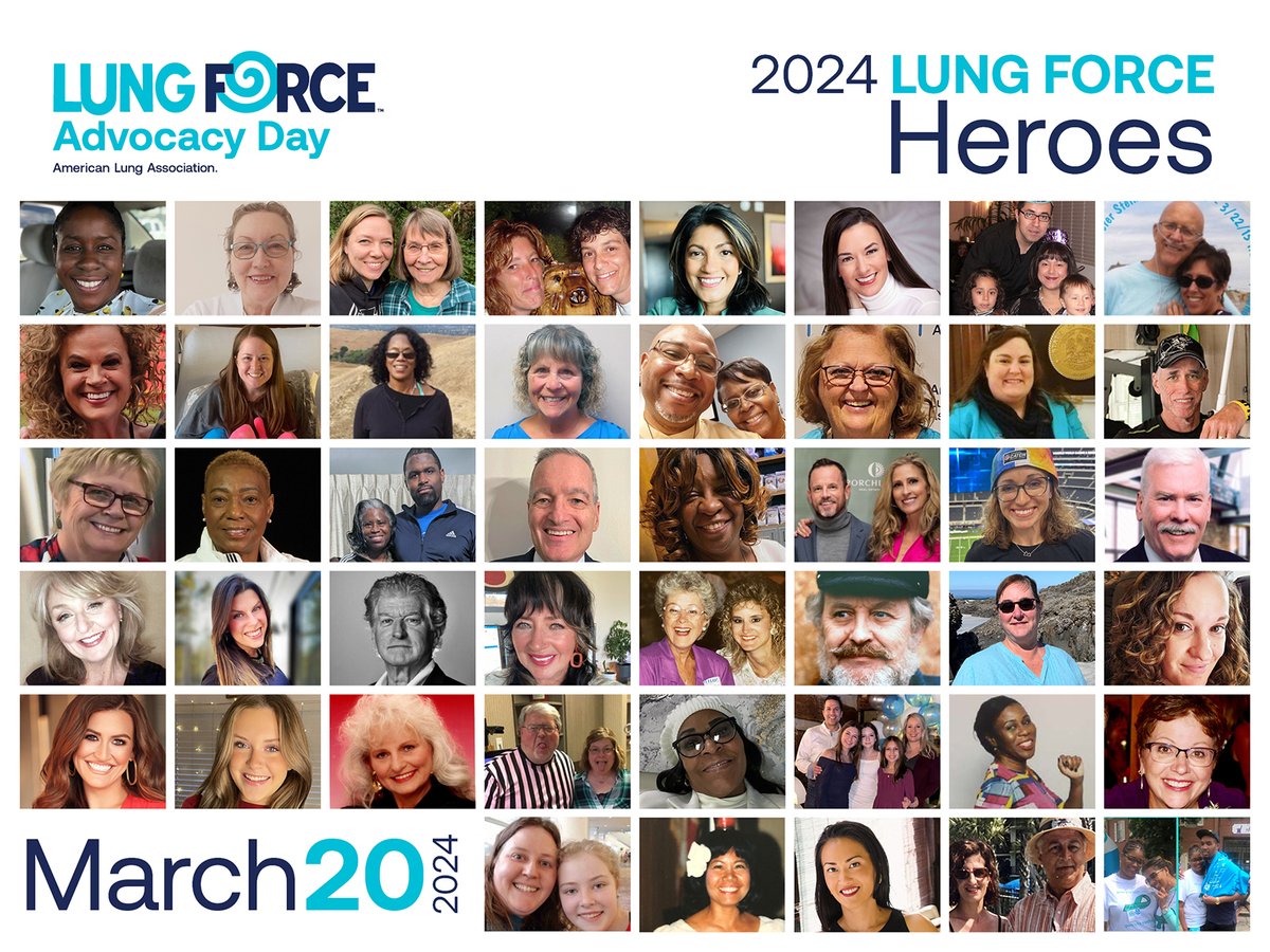 Today LUNG FORCE Heroes and nationwide Lung Association staff are joining on the steps of our Capitol for LUNG FORCE #AdvocacyDay! Together, they're asking @NIH & @CDCgov to increase funding for #lungcancer research, prevention and treatment. Learn more: Lung.org/advocacy-day