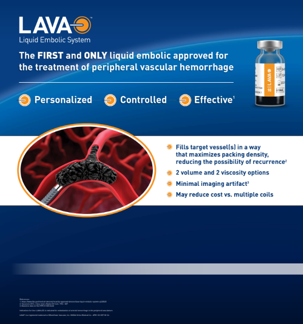 #SIR24SLC by @SIRspecialist is finally here! Come see us at booth 1029 to learn about the LAVA® Liquid Embolic System, the FIRST and ONLY #liquidembolic approved to treat peripheral vascular hemorrhage. Stay tuned into our social channels for details on our upcoming symposium.