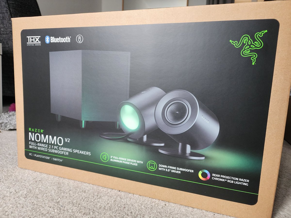 Ah some new speakers for computer