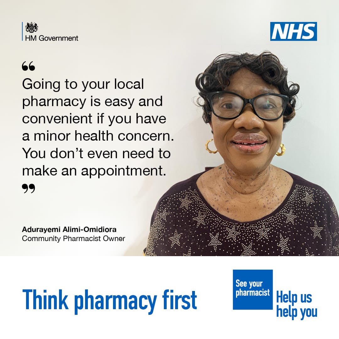 Think pharmacy first