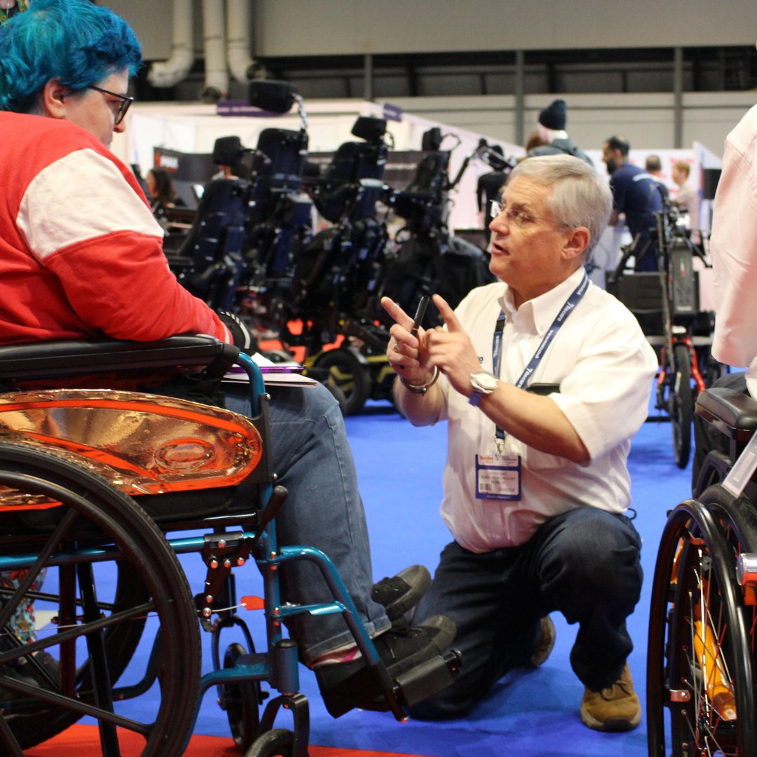 We're providing expert guidance at Naidex today. Test & compare wheelchairs, powerchairs & power add-ons from leading manufacturers and talk to our trusted Recare team - stand K130, NEC, 20-21 March

We look forward to seeing you at our @NaidexShow stand!
#Naidex #wheelchairusers