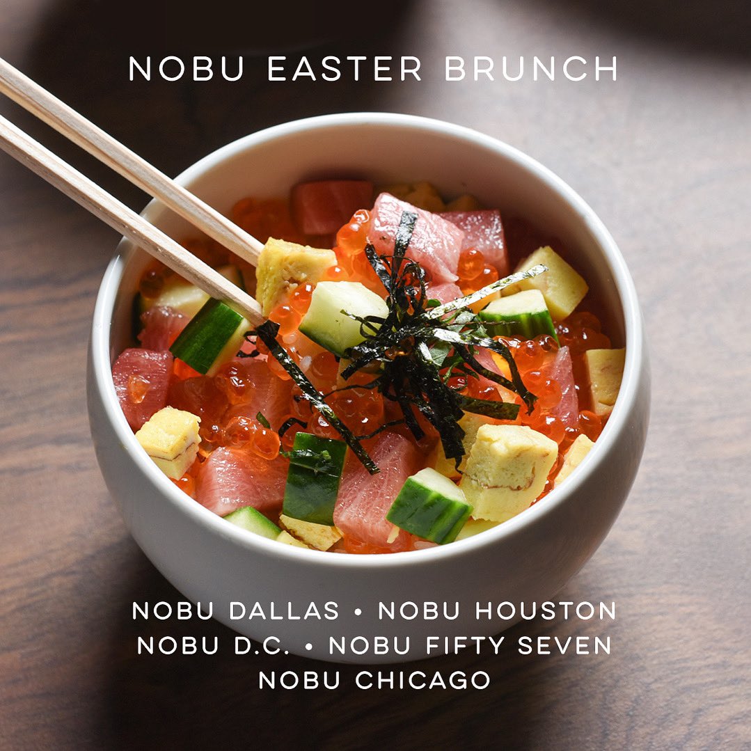 Celebrate Easter in style at Nobu! Our special Easter brunch menus are available at select locations. Treat yourself and your loved ones at the link in bio. #NobuRestaurants