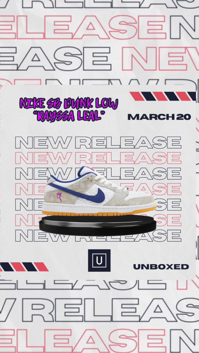 How are we feeling for the Nike SB Dunk “Rayssa Leal”? Cop or Drop? 🚔👎🏽 Let us know in the comments! #SneakerRelease #NotificationsOn #DownloadUnboxed