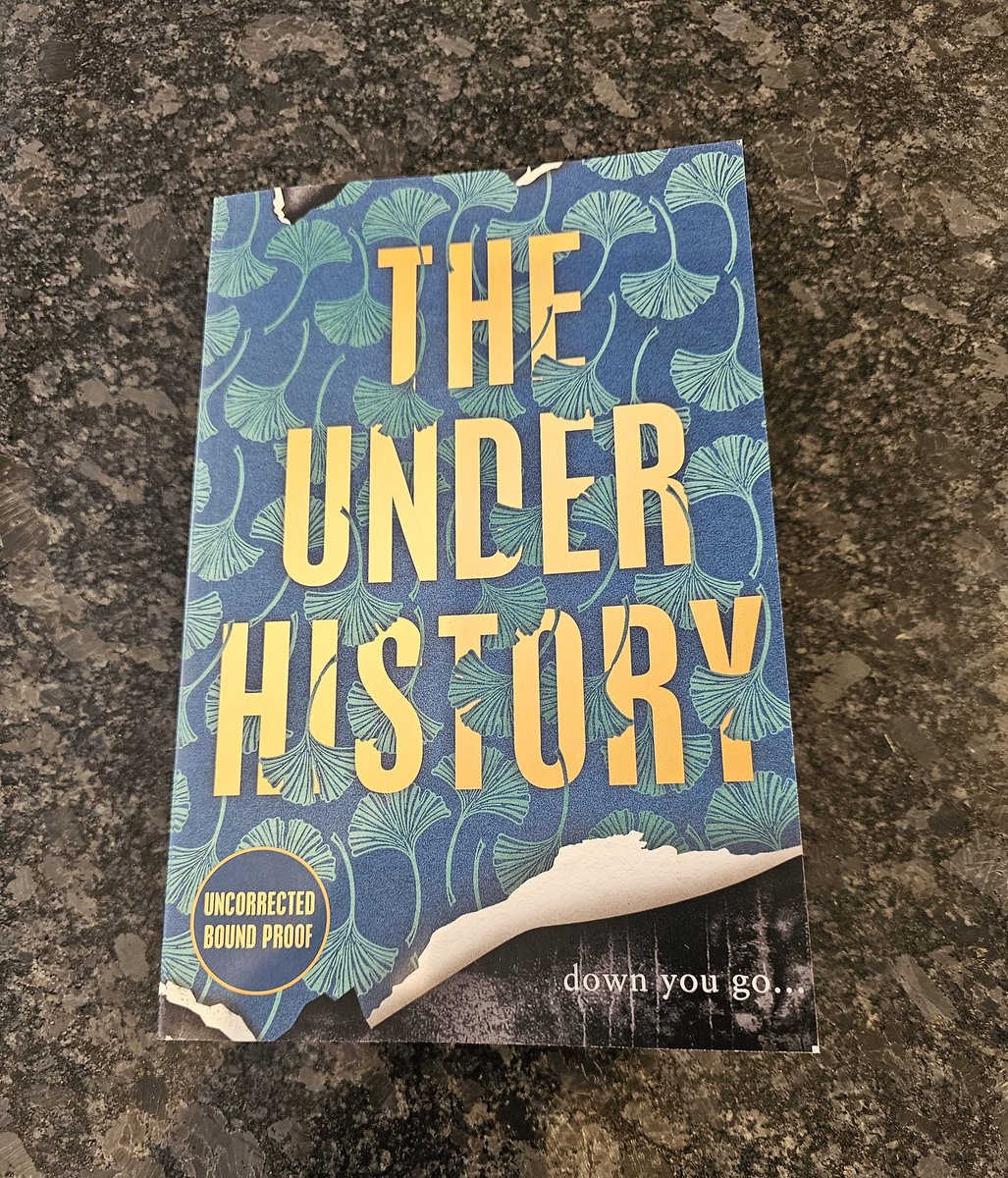Thank you so much Angie @ViperBooks for this lovely proof copy of #TheUnderHistory by @KaaronWarren 
Published on 11th April
I can't wait to read this! 
#bookbloggers #bookX #booktwitter