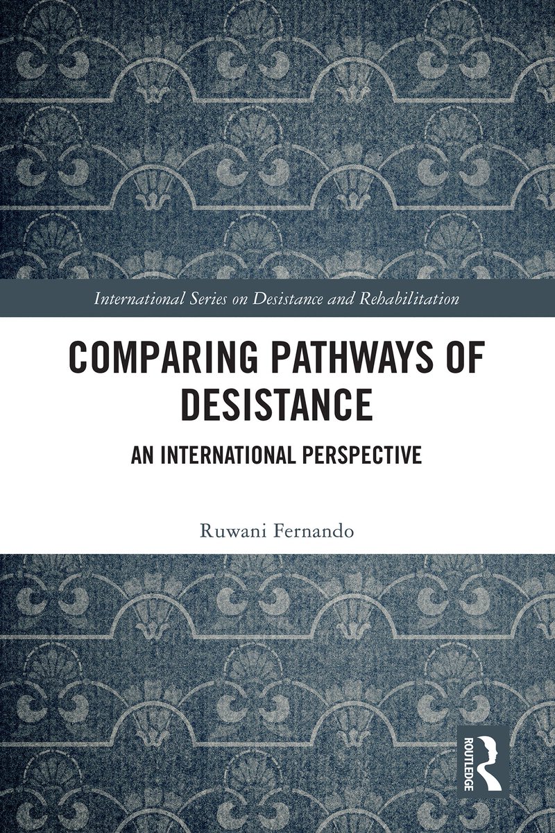 New. '@Ruwani_F fascinating book represents a significant advance in our understanding of how desistance differs in different places. But as an added bonus... (it) makes a valuable contribution to comparative criminal justice too.' #criminology routledge.com/Comparing-Path…