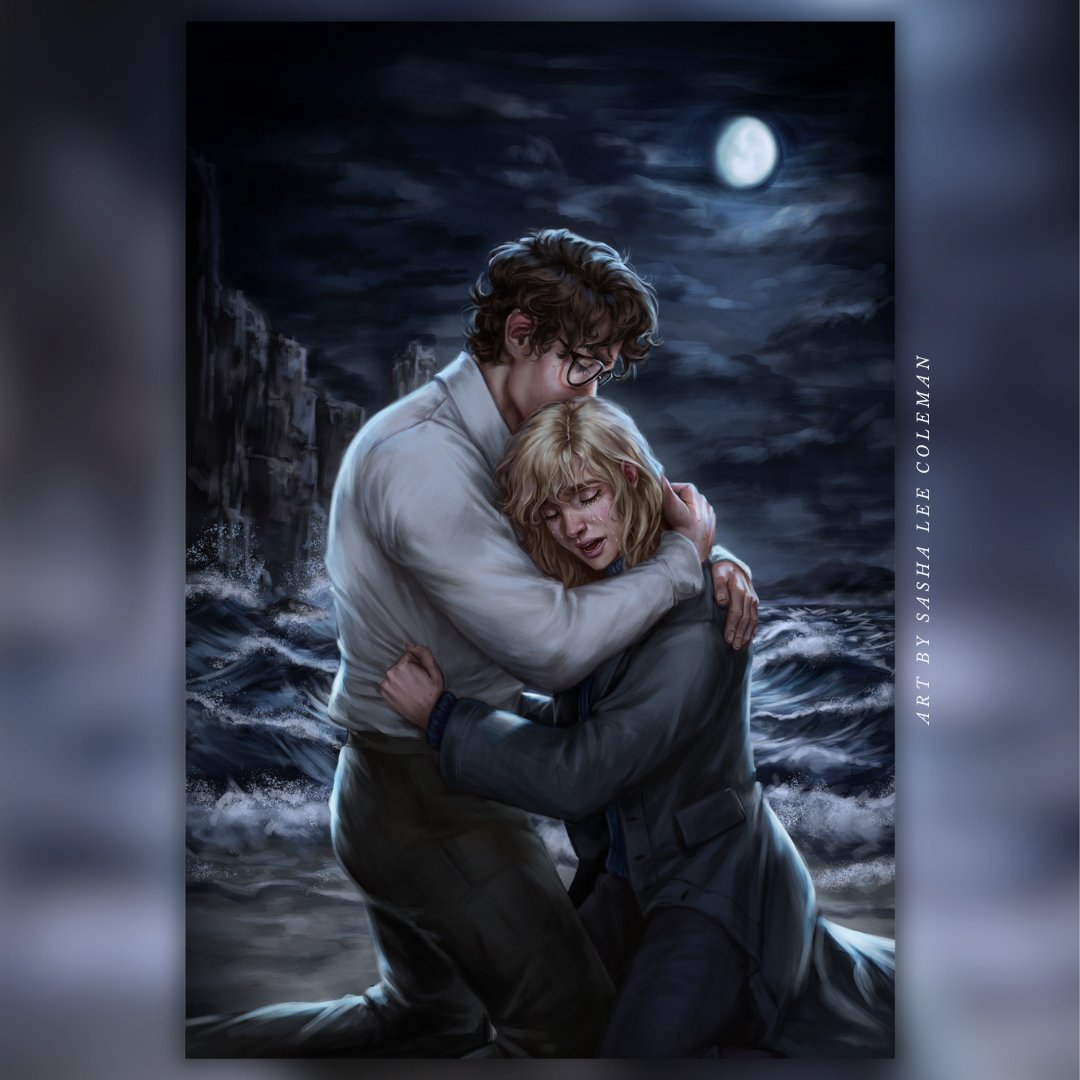 Excited to share the B&N exclusive paperback edition of CURIOUS TIDES, which has the same purple cover + bonus chapter from Kai’s POV as the hardcover, PLUS sprayed edges & this stunning artwork of Emory & Baz 😍 Out November 5th, prëordër available here: tinyurl.com/mr6rf52x