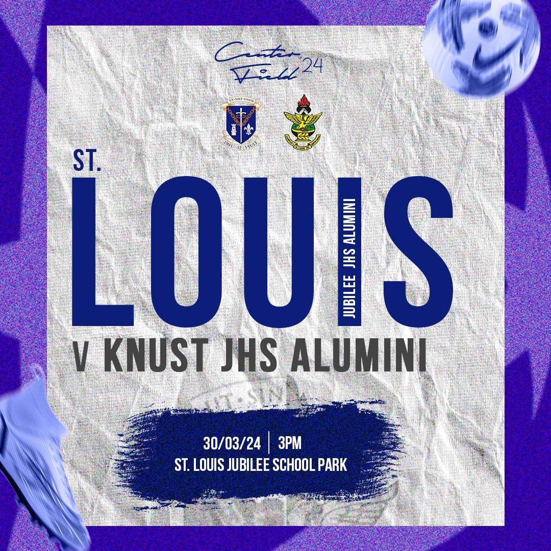 Get ready for the showdown of the century! Our school takes on KNUST JHS Alumni in an epic match-up. It's Dieu le Veut vs Nyansapo. You won't want to miss! Mark your calendars and show your support!