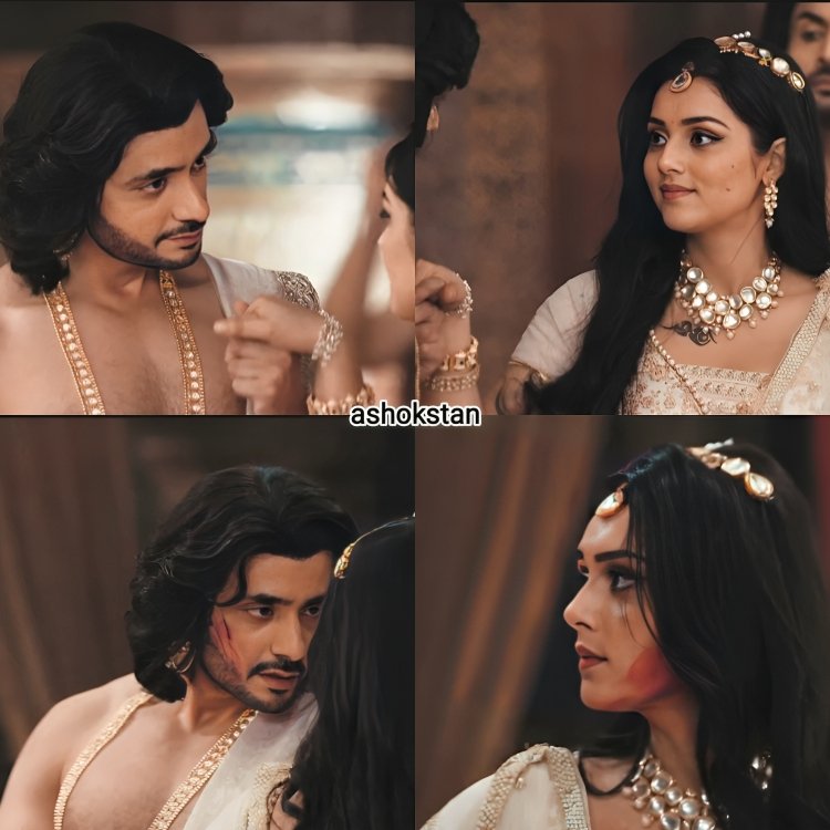 This was for the first time kaurwaki gave a lil smile to ASHOK when he hold her hand 🥺❤️ also while dancing Kaurwaki continue to stare at him 🥺❤️ what I feel in those moments she got also lost in him 😭🙈 & she forgot she hates him 😭🙏

#AdnanKhan #MallikaSingh #PracchandAshok