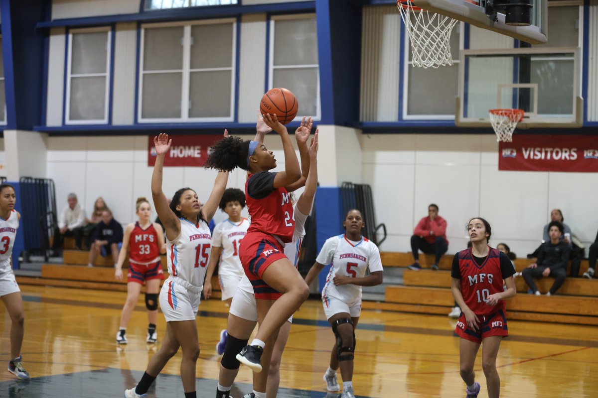 Girls' Basketball: Sophia Rutherford '24 (First Team) and Mariana Wilson '26 (Second Team) were selected as Burlington County Scholastic League Freedom Division All-Stars. #gofoxes 🏀🦊