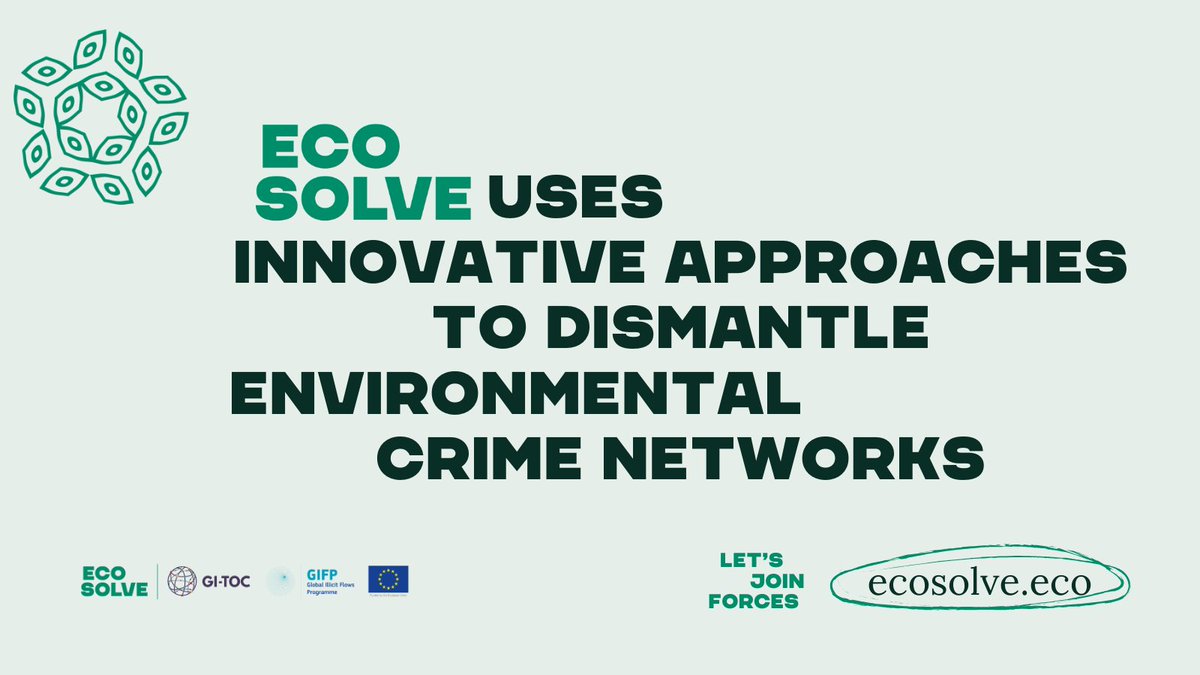Iris Oustinoff (@irisoustinoff) on Twitter photo Excited to 🚀 #EcoSolve, a groundbreaking initiative aimed at combatting illicit online environmental trade.
Congrats to <a href="/simonehaysom/">Simone Haysom</a> and her team <a href="/GI_TOC/">Global Initiative</a> !
🖥️ 🌿Learn more here: ecosolve.eco Excited to 🚀 #EcoSolve, a groundbreaking initiative aimed at combatting illicit online environmental trade.
Congrats to <a href="/simonehaysom/">Simone Haysom</a> and her team <a href="/GI_TOC/">Global Initiative</a> !
🖥️ 🌿Learn more here: ecosolve.eco