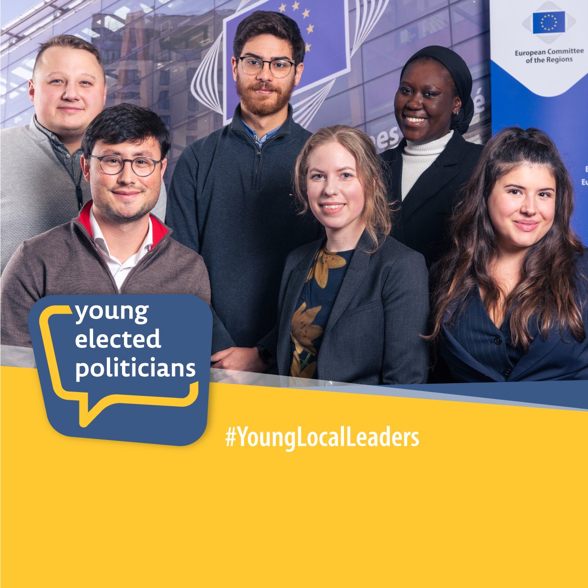 EU_CoR's tweet photo. 🙌 Join the YEP community!

The call to apply for our networking programme for young elected politicians is now open! 

💡 Exchange ideas with other #YoungLocalLeaders from all over Europe and make your voice heard on an EU level!
👉 https://t.co/ALaIbMIsc7