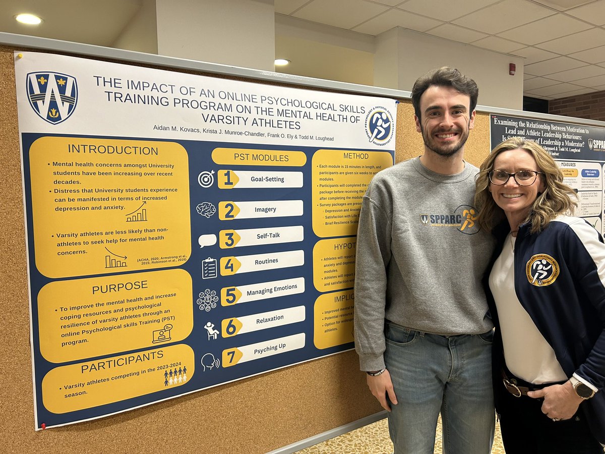 Krista Chandler (@kristajchandler) on Twitter photo Kinesiology Research Day is underway. Poster from Aidan Kovacs MHK student. <a href="/Frank_O_Ely/">Frank Ely</a> <a href="/ToddLoughead/">Dr. Todd Loughead, PhD</a>
<a href="/SPPARC_UWindsor/">SPPARC</a> <a href="/uwinkinesiology/">UWindsor Kinesiology</a> Kinesiology Research Day is underway. Poster from Aidan Kovacs MHK student. <a href="/Frank_O_Ely/">Frank Ely</a> <a href="/ToddLoughead/">Dr. Todd Loughead, PhD</a>
<a href="/SPPARC_UWindsor/">SPPARC</a> <a href="/uwinkinesiology/">UWindsor Kinesiology</a>