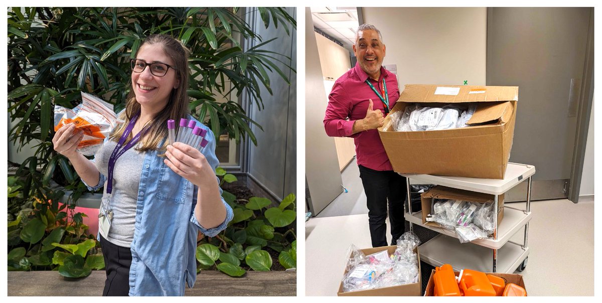 The CRU is now officially part of @MyGreenLab Initiative @TheNeuro_MNI! This program recognizes that scientific research has a heavy reliance on single-use items. Expired items from #clinicaltrial kits at the CRU will now help train nurses in the simulation program @McgillNursing