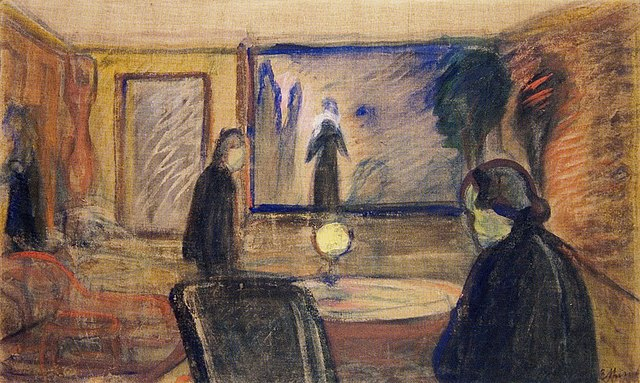 Edvard Munch Set Design for Henrik Ibsen's Ghosts 1906 #WyrdWednesday