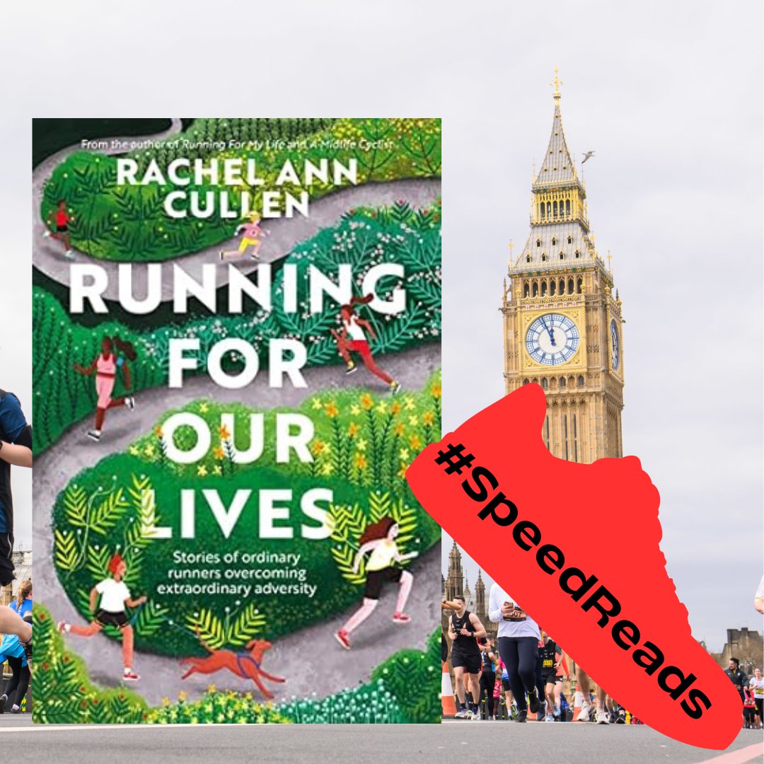 April's #SpeedRead is Running For Our Lives by @writtenbyrach 'Every time I speak to someone and hear about their experiences, it leaves me with a sense of running’s incredible power to help people overcome pretty much anything.' - Rachel Ann Cullen, Running For Our Lives🏃‍♀️