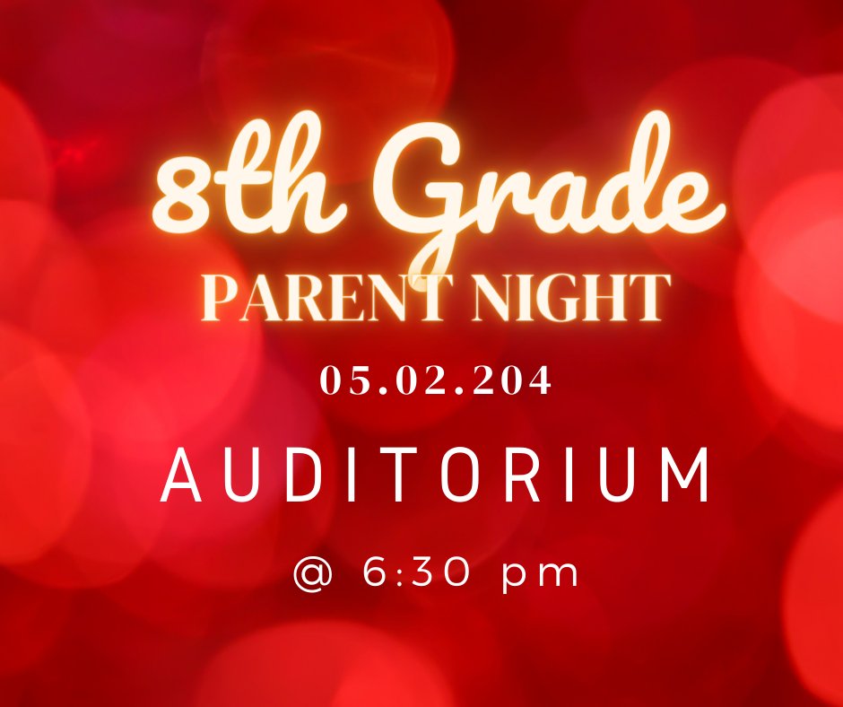 RMHS is hosting an 8th Grade Parent Night on 5/2/2024.  @rossvilleschool <a href="/ALLINTheVille/">Terry Thompson</a> <a href="/DunnShann/">Shann Dunn</a> <a href="/DillinghamErin/">erin dillingham</a>
