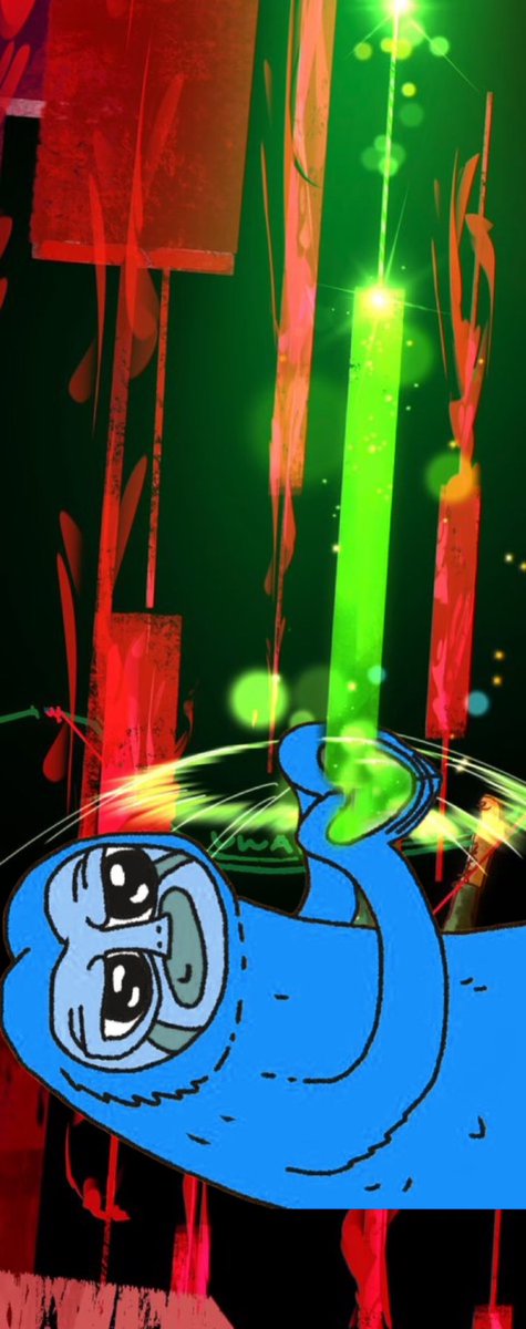 Blerfbase's tweet image. The hearts of a $Blerf are a powerful thing

They make the Earth thunder, and the ground quake, the moon thump and pull at the stars in the night sky

Green candles of light, shooting straight up to Blerfhalla

Cultivate your hearts and $Blerf your bags boys 😎