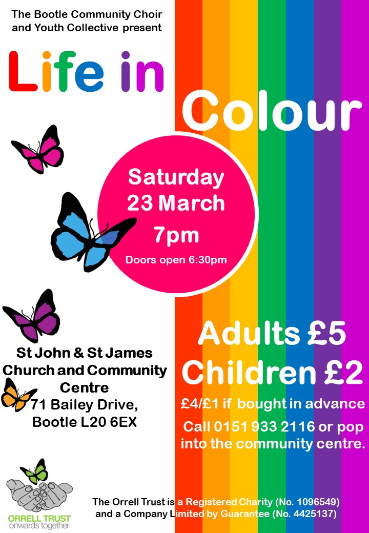 Our spring choir showcase is this Saturday. Tickets available from the community centre. See you there!