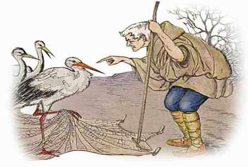 Like this fable about the farmer and the stork, you can figure out where you're heading in life by just looking at the company you keep...

5and2guy.com/2020/05/06/the…

#5and2guy #wisdom #widsomwednesday #friends