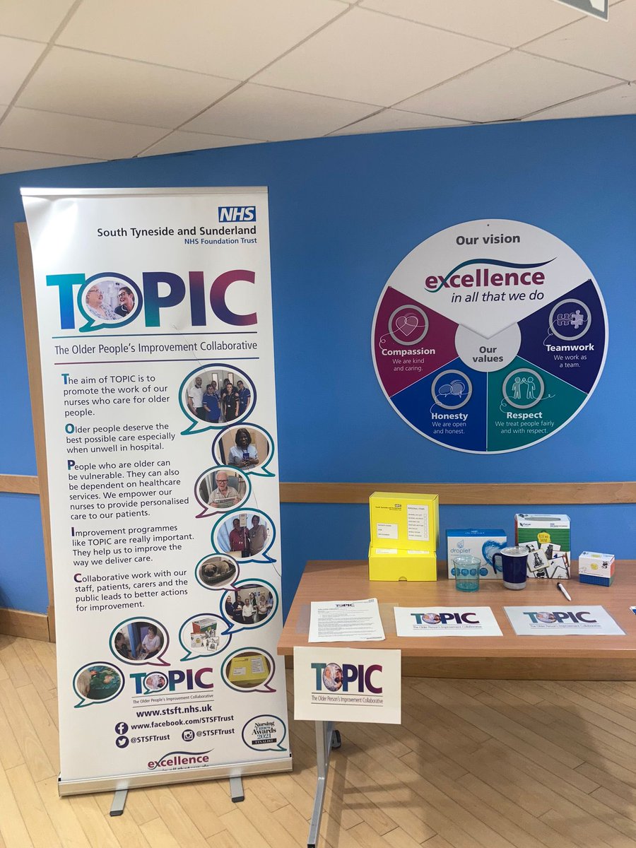 Great to see TOPIC at the <a href="/RI_STSFT/">South Tyneside & Sunderland Research & Innovation</a> <a href="/STSFTrust/">South Tyneside and Sunderland NHS Foundation Trust</a> Innovation event this morning in Sundeland. @MTaylorNENC #TOPIC <a href="/DPalmer73912053/">@DPalmer</a> <a href="/rbcmmn/">Rob</a> <a href="/NurseDawnG/">Dawn Garrett💙</a>