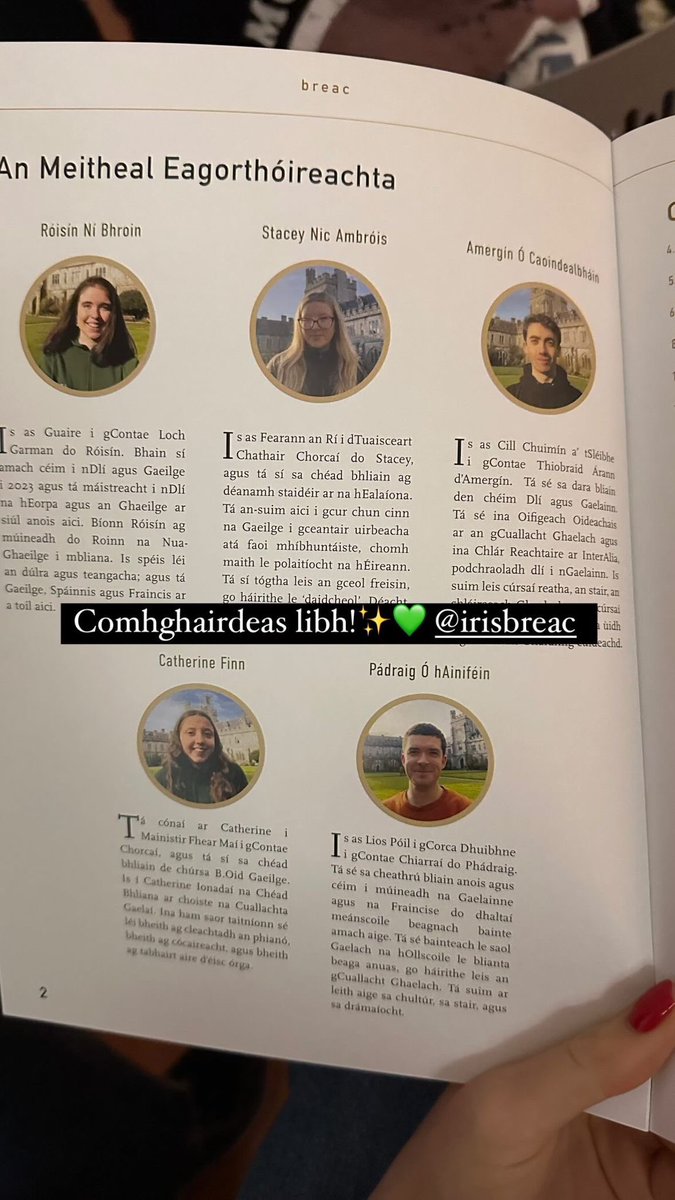 Eagrán 4 den Iris Breac seolta! Comhghairdeachas mór le <a href="/irisbreac/">BREAC</a> as iris álainn a chur le chéile i mbliana, beidh sí ar fáil saor in aisce go luath!