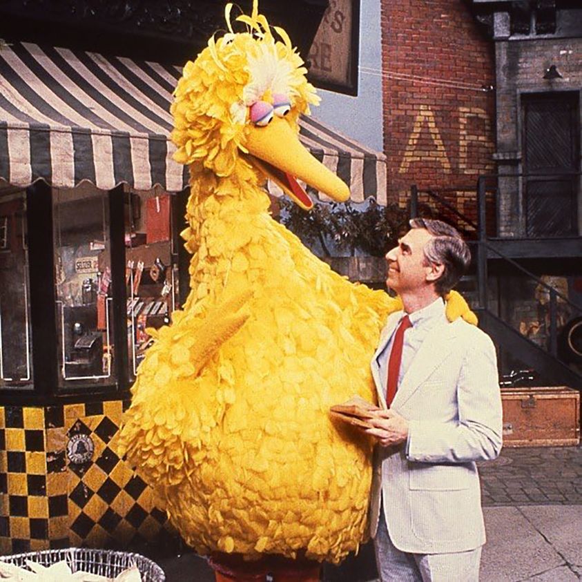 Today is Mister Rogers' birthday. Today is Big Bird's birthday. And spring has officially sprung. A beautiful day in the neighborhood, indeed.