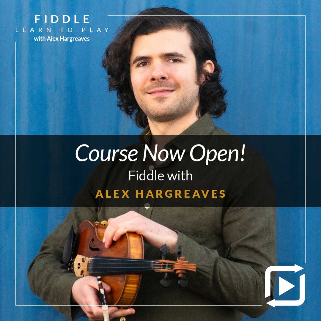 ArtistWorks's tweet image. Our brand new course taught by #fiddle virtuoso and member of @BillyStrings' touring band, #AlexHargreaves, is open to the public! 

Sign up here to access hundreds of #fiddlelessons, plus connect with Alex for personal guidance along your musical journey: hubs.ly/Q02p_JQc0