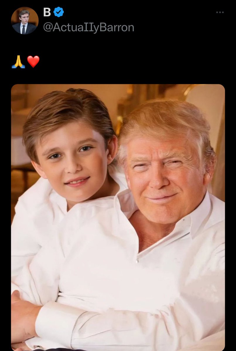 Just remember, the FBI Raided the Home of Barron Trump But not Hunter Biden. 🎊💙 .·:*¨ ʜᴀᴘᴘʏ ❶❽ᴛʜ ʙɪʀᴛʜᴅᴀʏ ʙᴀʀʀᴏɴ ¨*:·. 🎂 🎉