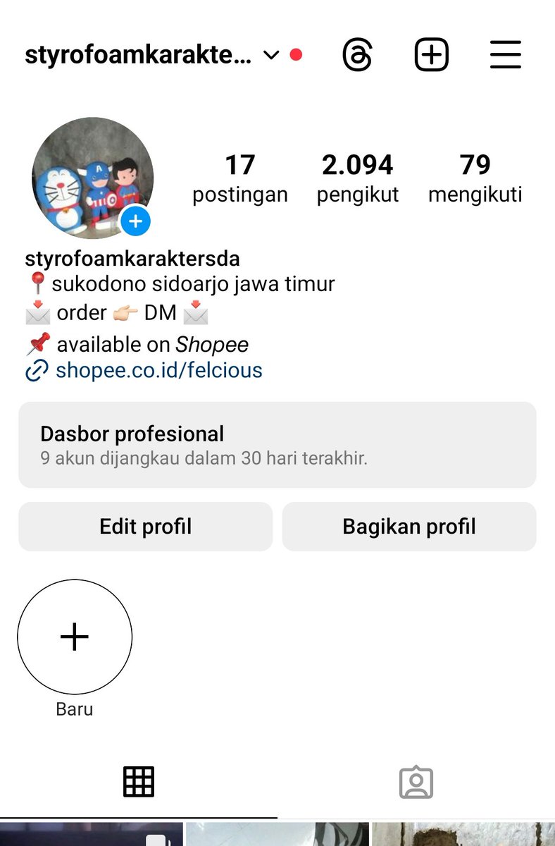 untuk ig bisa cek disini ya temen temen🙏🙏 bantu follow juga terimakasih