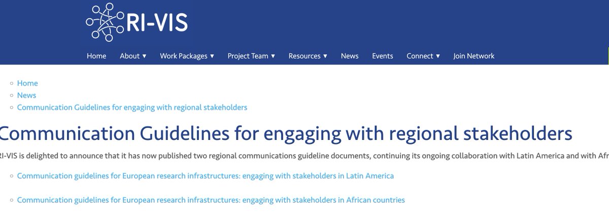 Sustainability and impact of results of @HorizonEU projects is important for people running the projects and I am sure to @EU_Commission Today @atmo_access annual meeting I shared results of the project @RI_VIS_eu to advance current issues, @ERIC_forum gives its output a home