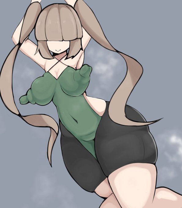 久しぶりに描いた緑衣ちゃん 