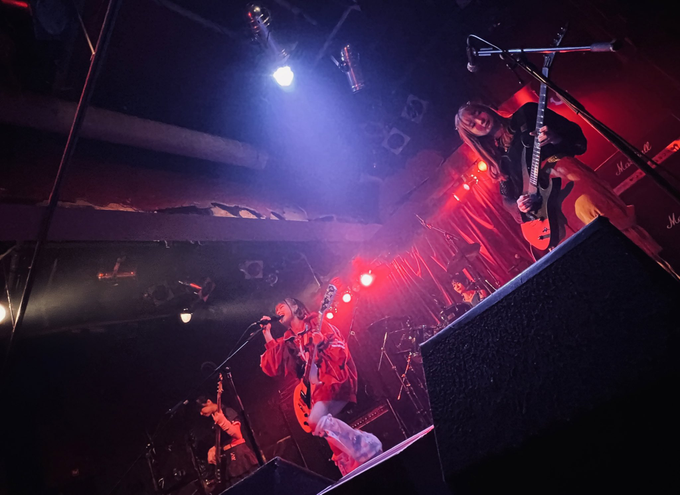 On stage media image