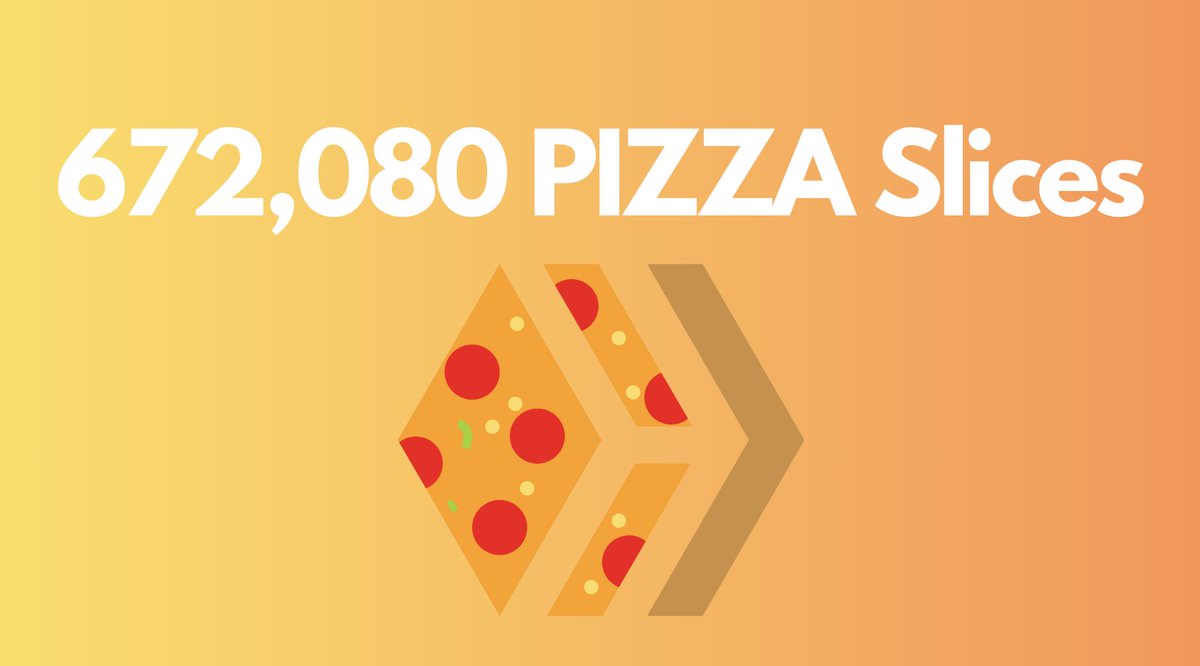 Happy 4th Birthday, Hive! It’s been a remarkable 4 years of building. In those 4 years, the Hive community has delivered more than 672,080 on-chain PIZZA slices. That's ... an insane amount of cheese. 🍕 #HiveIsFourEveryone