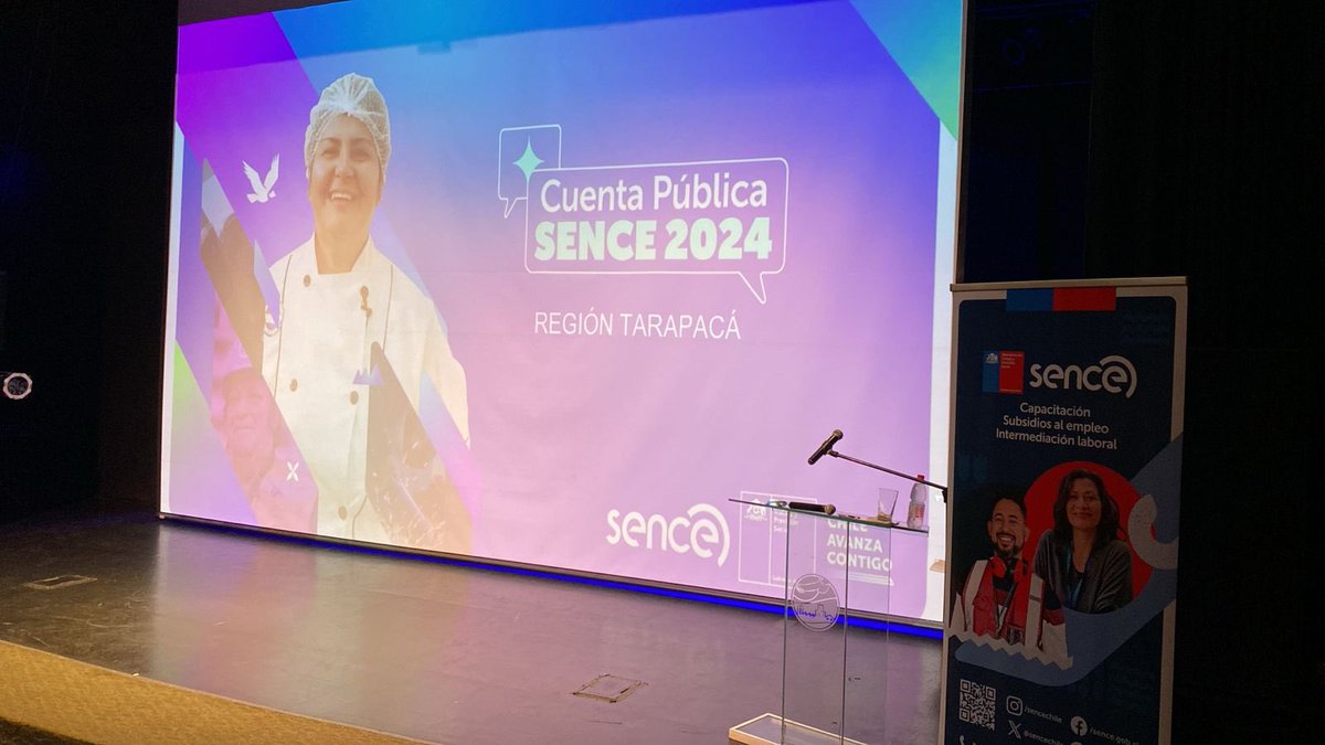 Sencetarapaca's tweet photo. Comenzamos nuestra Cuenta Pública Regional en Alto Hospicio junto a más de un centenar de asistentes, miembros de la sociedad civil, representantes de empresas y usuarios Sence 🤩 https://t.co/Svzd54GJsP