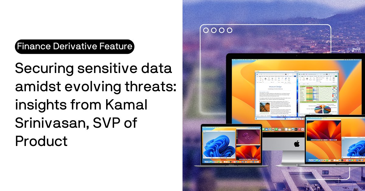 Protecting against cyberattacks is paramount for finance sectors and beyond. Learn valuable insights from our Senior VP of Product & Program Management, Kamal Srinivasan: financederivative.com/what-highly-ta…