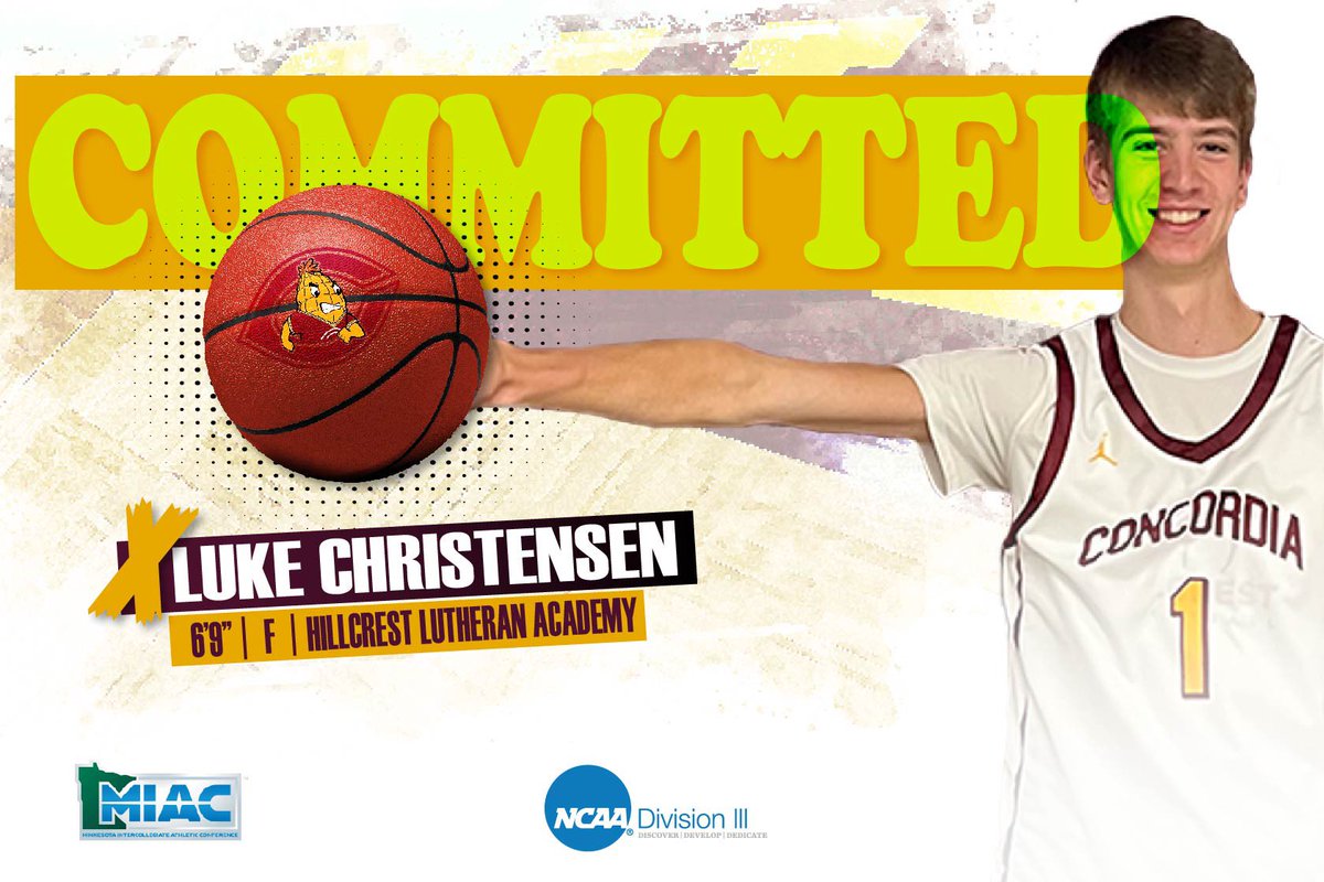 Luke Christensen (@lukechrist0) on Twitter photo I am very excited to announce that I will be continuing my academic and athletic career at Concordia College! A big thank you to everyone that made this possible! Thank you <a href="/CoachBormann/">Tyler Bormann</a> and <a href="/CadeNiehaus/">Cade Niehaus</a> for the opportunity! #rollcobbs <a href="/CobberHoops/">Cobber Basketball</a> I am very excited to announce that I will be continuing my academic and athletic career at Concordia College! A big thank you to everyone that made this possible! Thank you <a href="/CoachBormann/">Tyler Bormann</a> and <a href="/CadeNiehaus/">Cade Niehaus</a> for the opportunity! #rollcobbs <a href="/CobberHoops/">Cobber Basketball</a>