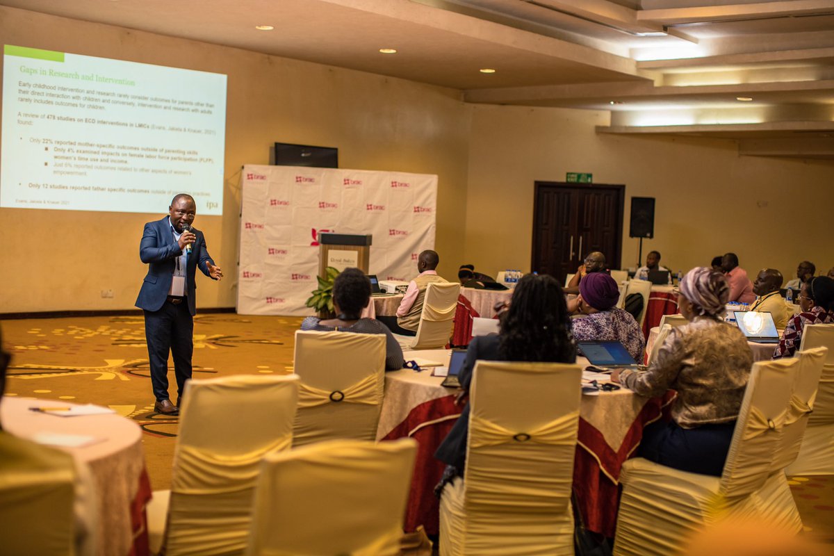 While terminating day one of #ECG, Dr. Obed Kambasu has presented a topic Research & Learning: The role of research & learning in two-generation approaches targeting refugees & host communities in addressing complex social, economic & cultural challenge #PowerHerPotential