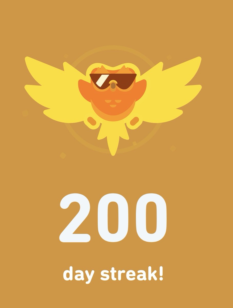 I've been studying slowly but surely japanese with Duolingo. I'm doing it just for fun, but hitting 200 days feels like a small accomplishment! 💪🦉