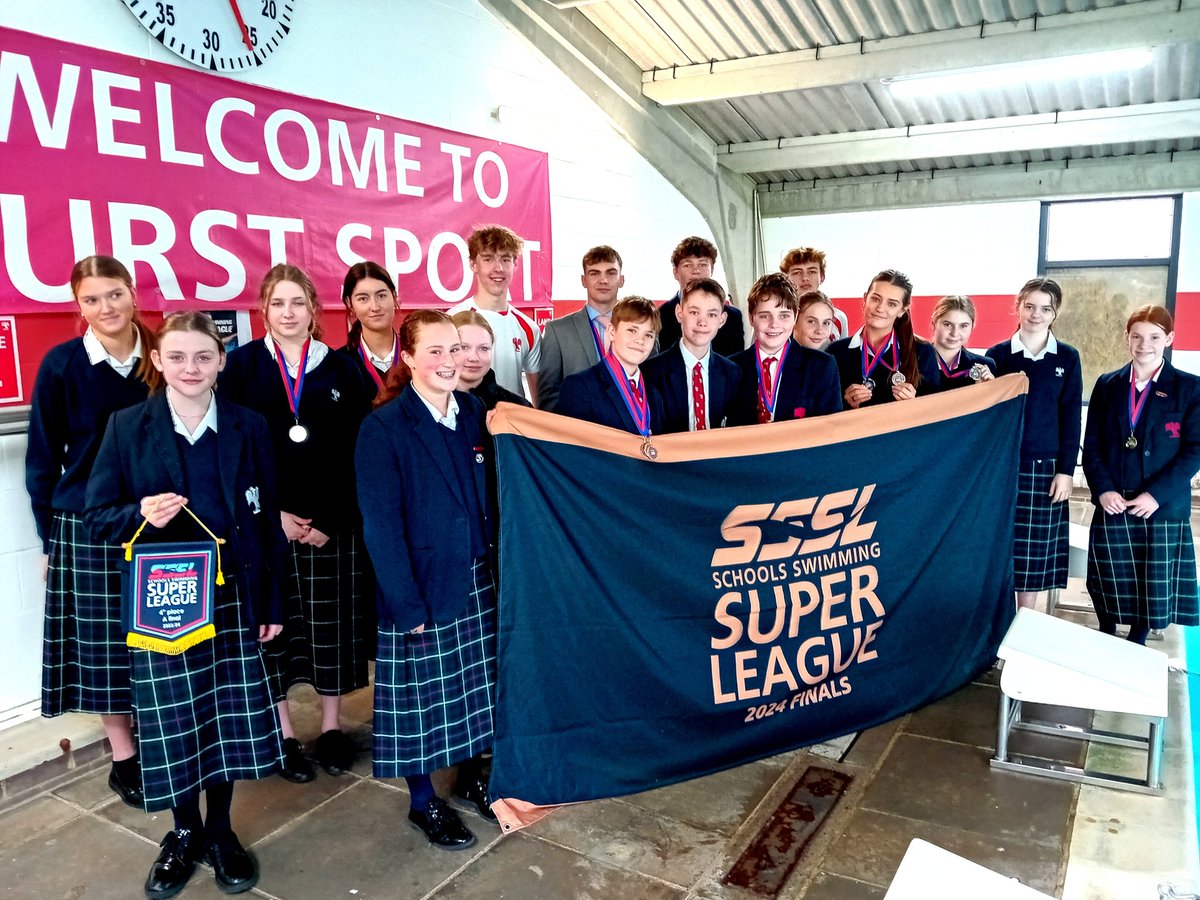 Hurst Swimming (@hurst_swimming) on Twitter photo Welldone to our swim team who placed 4th in the A final of the <a href="/SwimSSSL/">Schools Swimming Super League</a> and also to our Juniors who won the girls and boys age categories for the A final! πββοΈπββοΈπ΄βͺοΈπ¦
@Hurst_College <a href="/HurstSport/">Hurst Sport</a> #WeAreHurst Welldone to our swim team who placed 4th in the A final of the <a href="/SwimSSSL/">Schools Swimming Super League</a> and also to our Juniors who won the girls and boys age categories for the A final! πββοΈπββοΈπ΄βͺοΈπ¦
@Hurst_College <a href="/HurstSport/">Hurst Sport</a> #WeAreHurst